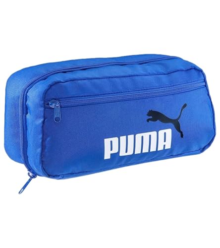 PUMA Kulturbeutel, Kulturtasche zum Aufhängen, Damen & Herren Badetasche, Statement Deluxe Edition, Kosmetiktasche, Blau von PUMA