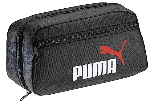 PUMA Kulturbeutel, Kulturtasche zum Aufhängen, Damen & Herren Badetasche, Statement Deluxe Edition, Kosmetiktasche, Schwarz von PUMA