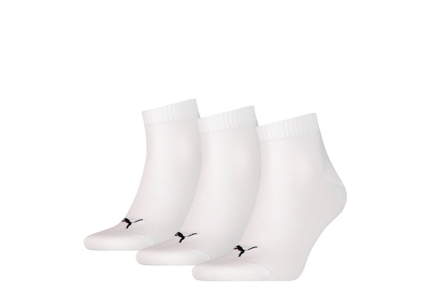 PUMA Kurzsocken PUMA UNISEX QUARTER PLAIN 3P von PUMA