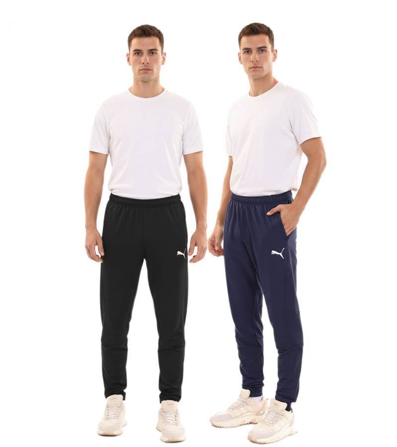 PUMA LIGA Herren Trainings-Hose mit DRYCELL Sport-Hose Sport-Bekleidung Jogging-Hose Jogger 655313 Schwarz oder Dunkelblau von PUMA