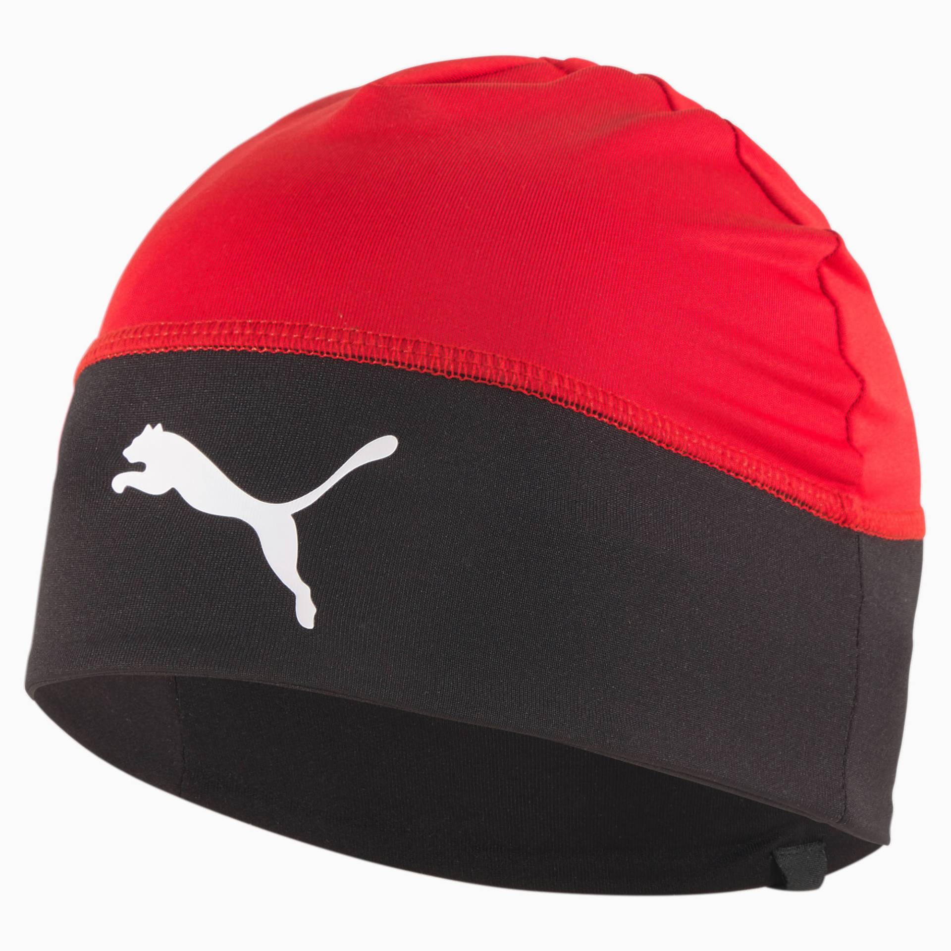 PUMA LIGA Kinder Fußball-Beanie Für Damen, Rot/Schwarz, Accessoires von PUMA