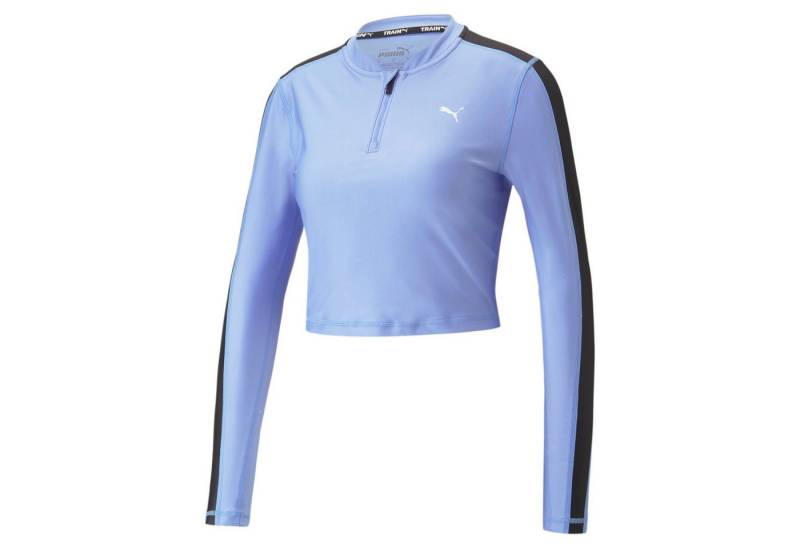 PUMA Langarmshirt Puma Damen Langarmshirt Fit Eversculpt 1/4-Zip 523075 von PUMA