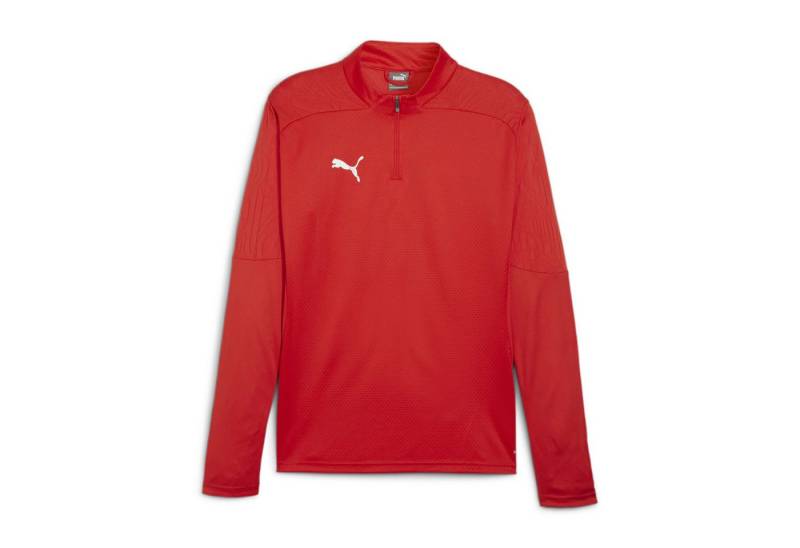 PUMA Langarmshirt Puma Herren Langarm Shirt teamFINAL Training 1/4 Zip Top 658551 von PUMA