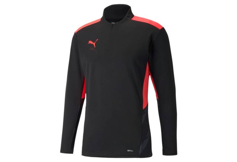 PUMA Langarmshirt Puma Herren Langarmshirt individualCUP Training 1/4 Zip 657544 von PUMA