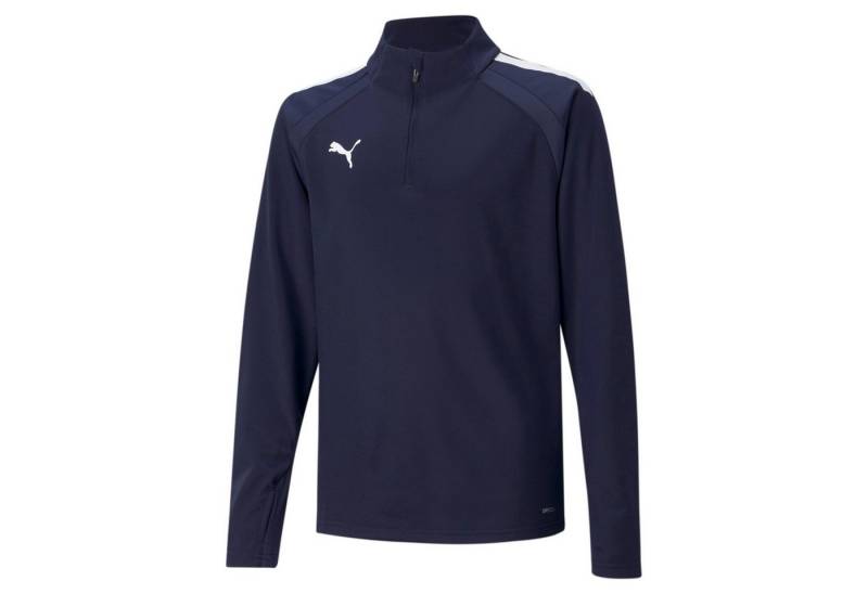 PUMA Langarmshirt Puma Kinder Langarmshirt teamLIGA 1/4 Zip Top Jr 657237 von PUMA