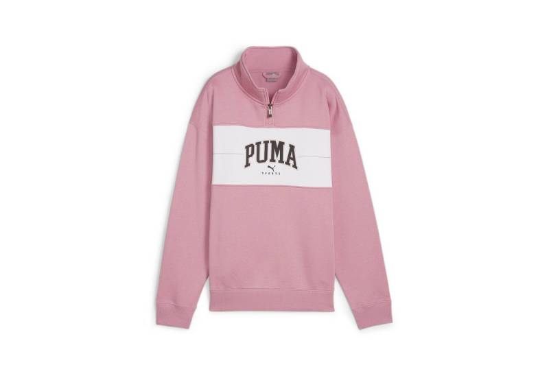 PUMA Sweatshirt SQUAD HALF-ZIP FL mit Stehkragen, viertellanger Reißverschluss, mit sportlichem Print von PUMA
