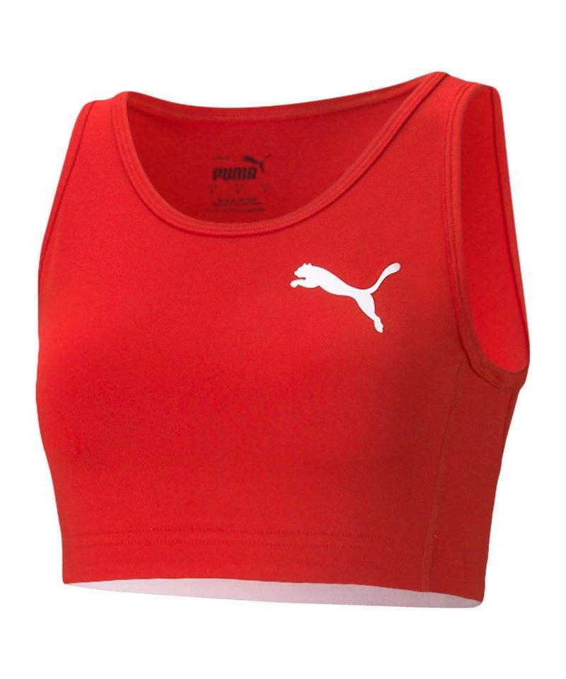 PUMA Laufshirt PUMA Cross the Line Crop Top Training Damen default von PUMA