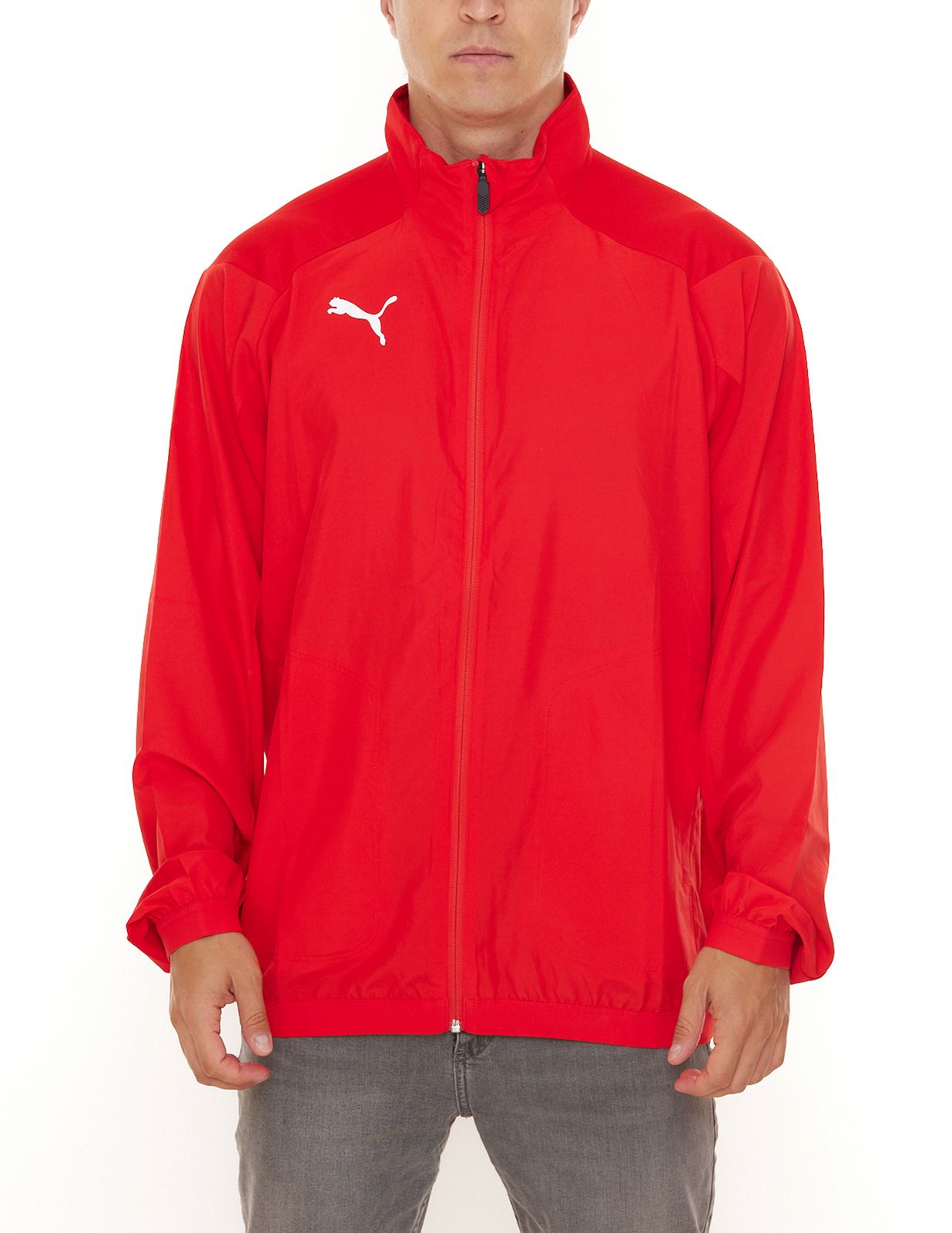 PUMA Liga Sideline Herren Trainingsjacke mit dryCELL Sport-Jacke 655667 01 Rot von PUMA