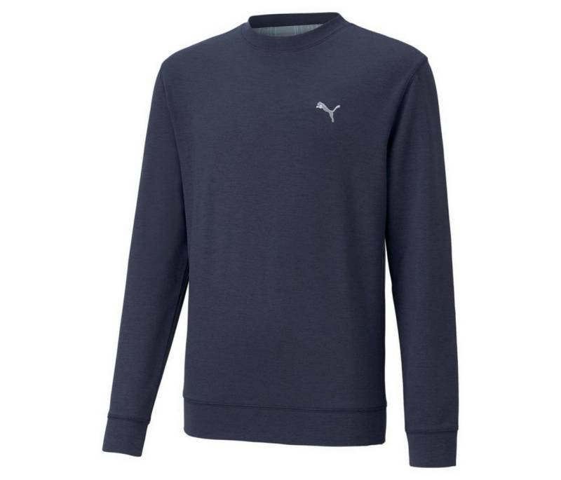 PUMA Longsweatshirt Puma Golf Pullover Cloudspun Crewneck Navy Junior von PUMA
