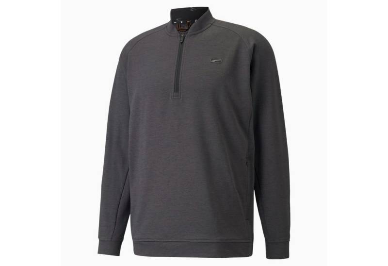 PUMA Longsweatshirt Puma Golf Layer Cloudspun Moving Day 1/4 Zip Dunkelgrau Herren von PUMA