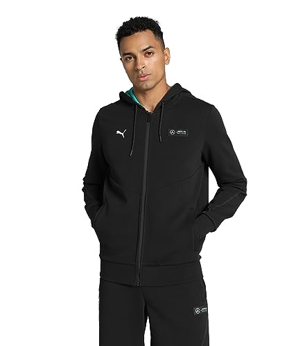 PUMA MERCEDES AMG PETRONAS Formula One Team Sweatjacke mit Kapuze - Schwarz - Herren - Größe:M von PUMA