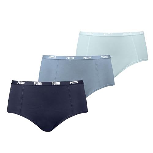 PUMA Damen Mini Boxer Shorts, Blue Combo, L EU von PUMA