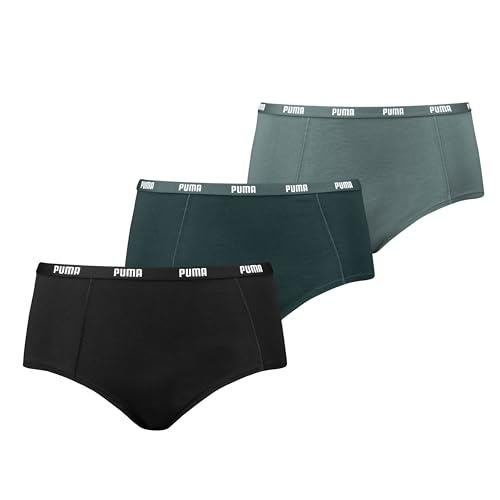 PUMA Damen Mini Boxer Shorts, Green Combo, L EU von PUMA