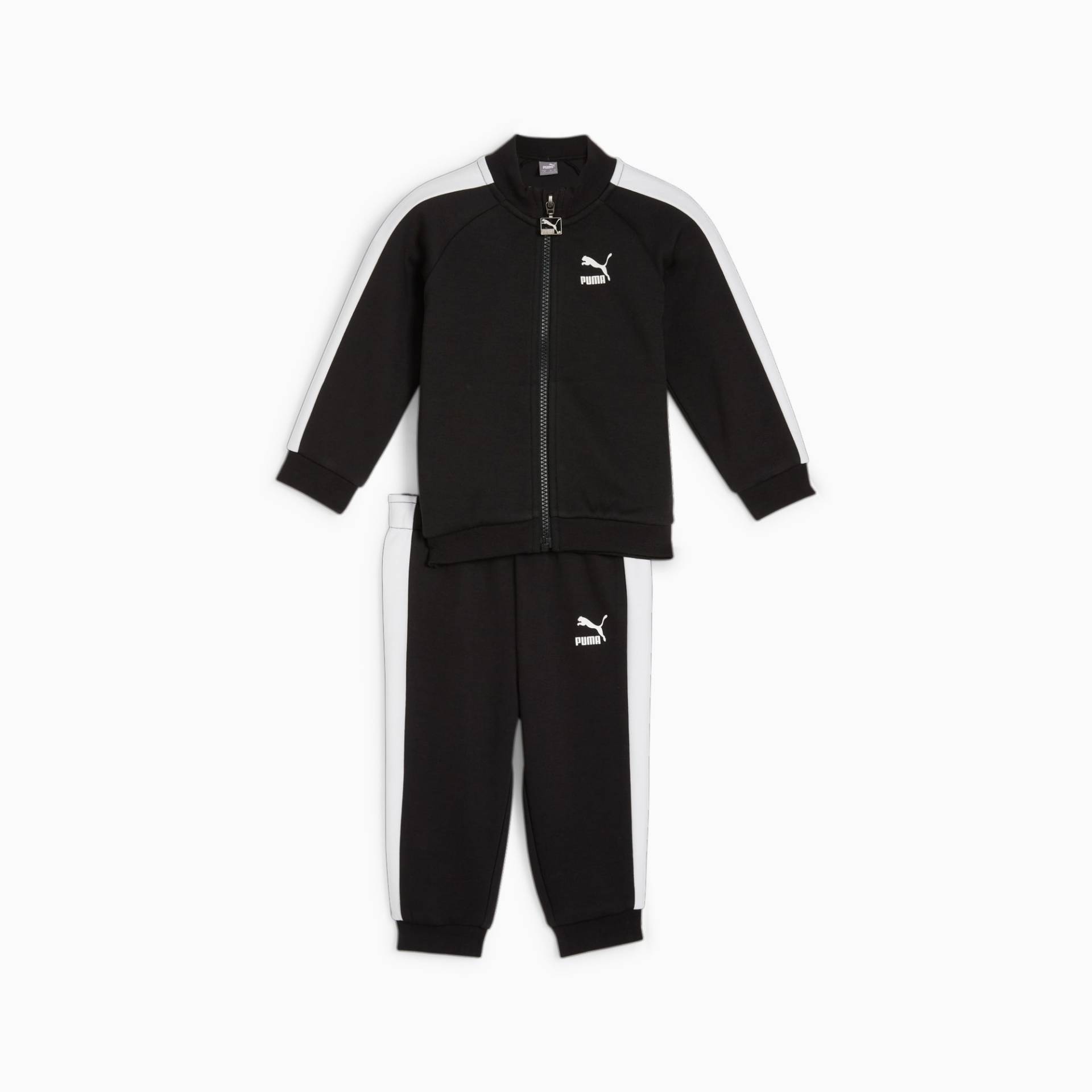 PUMA MINICATS T7 ICONIC Trainingsanzug Baby Für Kinder, Schwarz, Größe: 104, Kleidung von PUMA