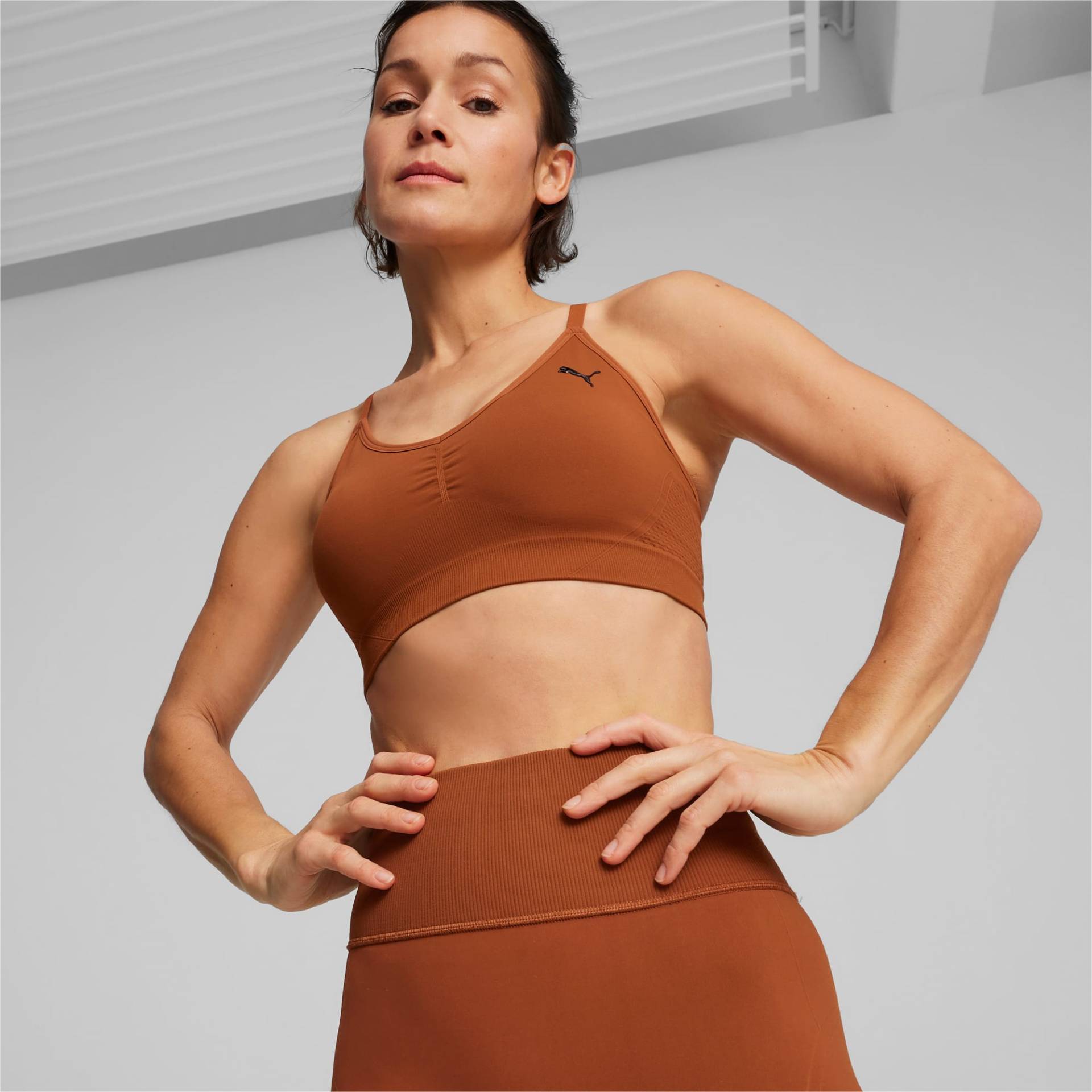 PUMA MOVE SHAPELUXE Seamless BH Für Damen, Mehrfarbig, Größe: XS von PUMA