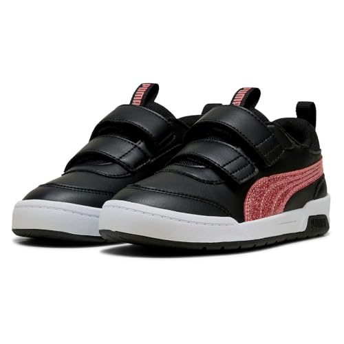 PUMA MULTIFLEX 2 Glitz FS V PS Sneaker, Black-Rose Gold, 31 EU von PUMA