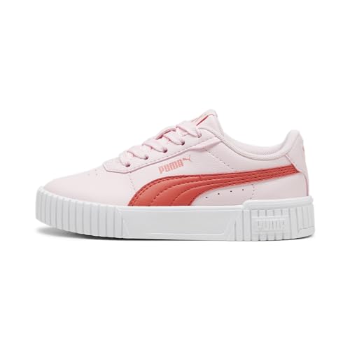 PUMA Mächen Carina 2.0 Sneakers 32Whisp of Pink Active Red White von PUMA