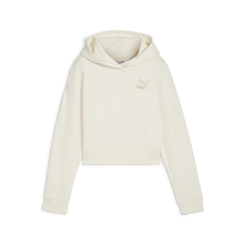 PUMA Mädchen Better Classics Hoodie Mädchen 152Beige Color Mix von PUMA