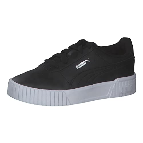 PUMA Mädchen Carina 2.0 Hp Sneaker, Puma Black Puma Black Puma Silver, 29 EU von PUMA