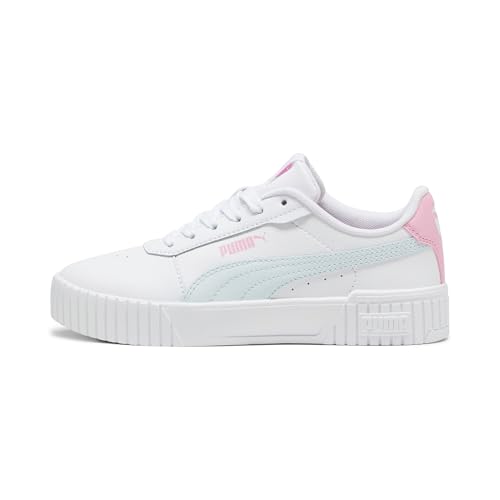 PUMA Mädchen Carina 2.0 Jr Tennisschuh, White-Dewdrop, Numeric_39 EU von PUMA