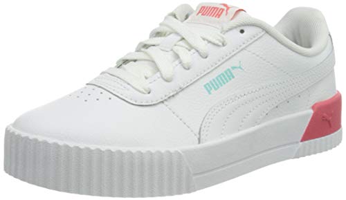 PUMA Carina L Jr Sneakers, White-Sun Kissed Coral, 38 EU von PUMA