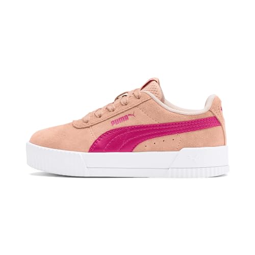 Puma Mädchen Carina Ps Sneaker, Pink (Peach Parfait-Beetroot Purple 02) von PUMA