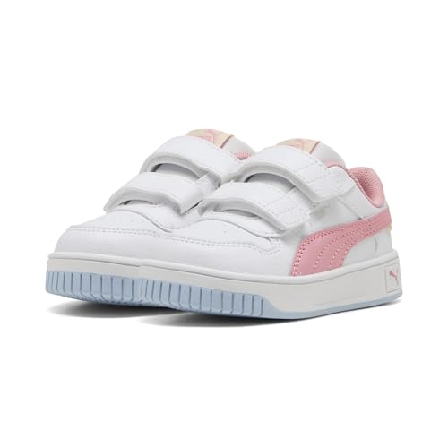 PUMA Mädchen Carina Street Sneakers 22, White Pinkscape Exotic Red Pink PUMA Mädchen Carina Street Sneakers 22, White Pinkscape Exotic Red Pink von PUMA