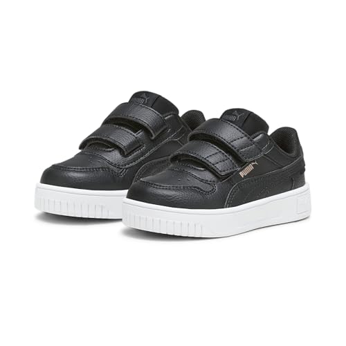 PUMA Mädchen Carina Street Sneakers 24, Black Rose Gold White Metallic PUMA Mädchen Carina Street Sneakers 24, Black Rose Gold White Metallic von PUMA