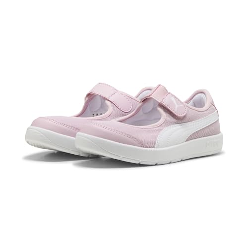 PUMA Mädchen Courtflex v3 Lina V Sneakers 31.5, Rose Mauve White Pink PUMA Mädchen Courtflex v3 Lina V Sneakers 31.5, Rose Mauve White Pink von PUMA