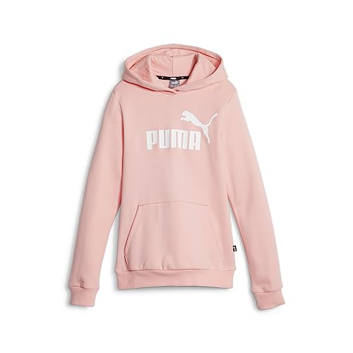 PUMA Mädchen ESS Logo Hoodie FL G Schweiß, Pfirsich-Smoothie, 116 von PUMA