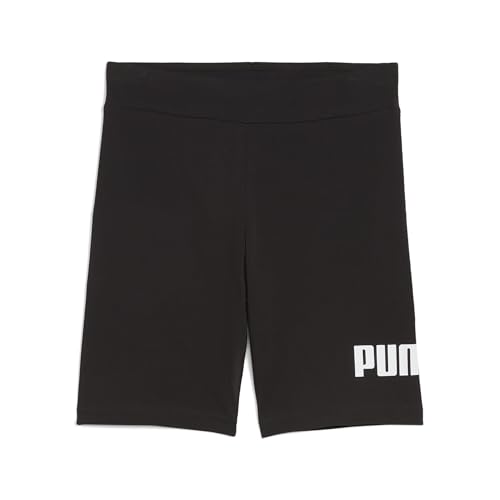 PUMA Mädchen ESS No. 1 Logo Short G Leggings, Schwarz, 116 von PUMA