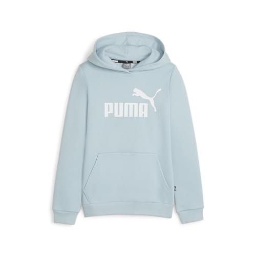 PUMA Mädchen Essentials Logo Hoodie 176Turquoise Surf Blue von PUMA