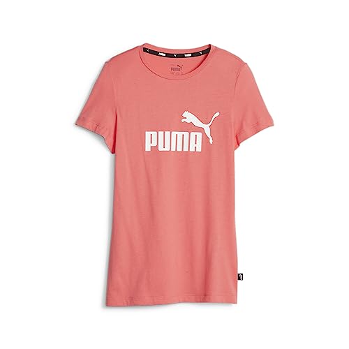 PUMA Mädchen Essentials T-Shirt mit Logo 164Electric Blush Pink von PUMA