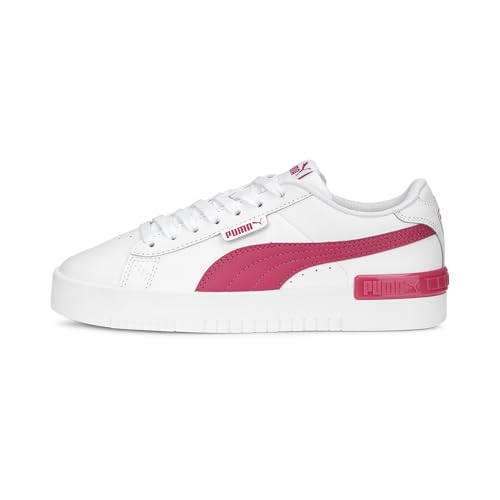 PUMA Mädchen Jada Jr Road Running Shoe, Puma White Glowing Pink, 38.5 EU von PUMA