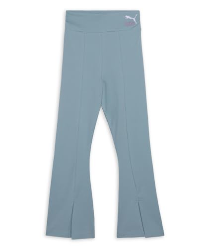 PUMA Mädchen Match Point Ausgestellte Leggings 152Turquoise Surf Blue von PUMA