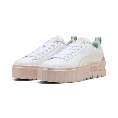 PUMA Mädchen Mayze Water Creatures Sneakers 36 White Vapor Gray von PUMA