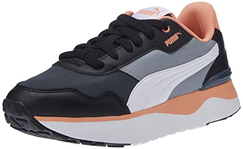 PUMA Mädchen Puma R78 Voyage Jr Sneaker, Dark Slate White Puma Black, 38.5 EU von PUMA