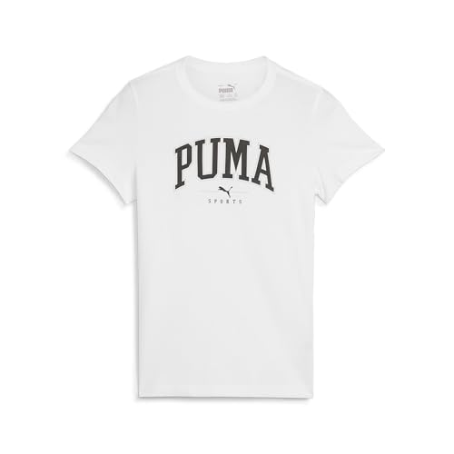 PUMA Mädchen Squad T-Shirt 152 White von PUMA