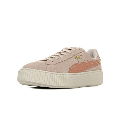 PUMA Mädchen Suede Platform SNK Jr Sneaker, Pearl-Peach Beige, 37 von PUMA