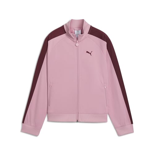 PUMA Mädchen T7 Always ON Trainingsjacke 152, Poised Pink von PUMA