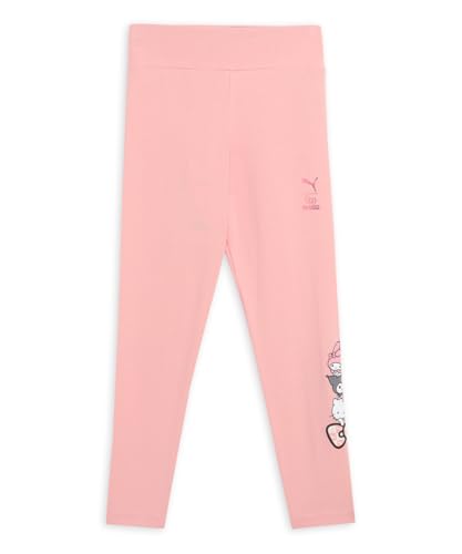 PUMA Mädchen X Hello Kitty & Friends High Waist Leggings, Pink Fruit, 122 von PUMA