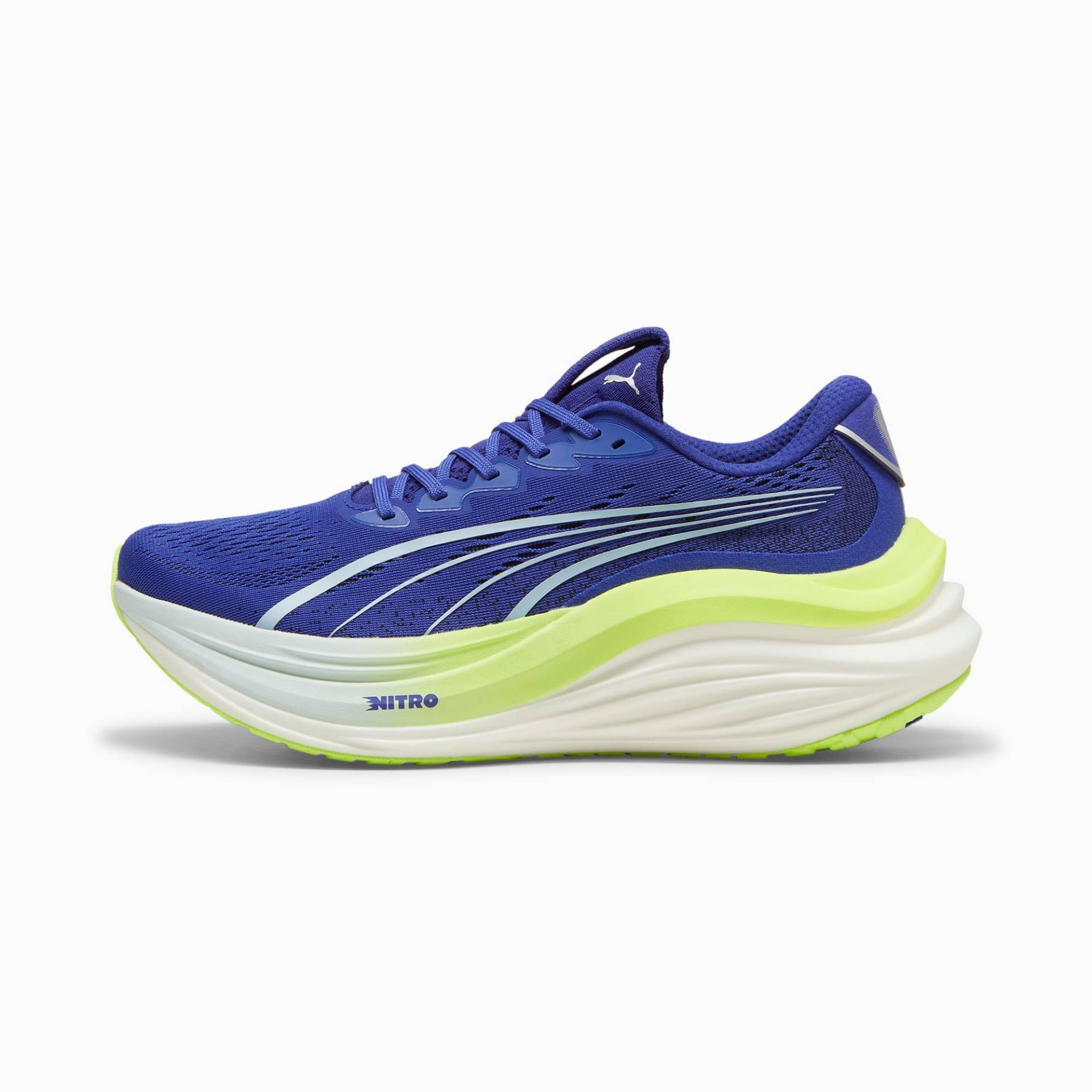 PUMA MagMax NITRO™ Laufschuhe Herren, Blau, Größe: 45, Schuhe von PUMA
