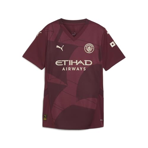 PUMA Manchester City 3. Trikot 2024/25 Saison - Damen - Burgunderrot - Größe: XXL von PUMA
