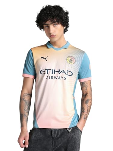 PUMA Manchester City Definitely City Trikot 2024/25 Saison - Replica - Herren - Rosé - Größe: XL PUMA Manchester City Definitely City Trikot 2024/25 Saison - Replica - Herren - Rosé - Größe: XL von PUMA