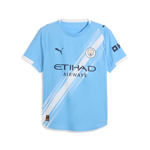 PUMA Manchester City Heimtrikot 2025/26 Saison - Authentisch mit Geschenkbox - Herren - Team Hellblau - Größe: XL von PUMA