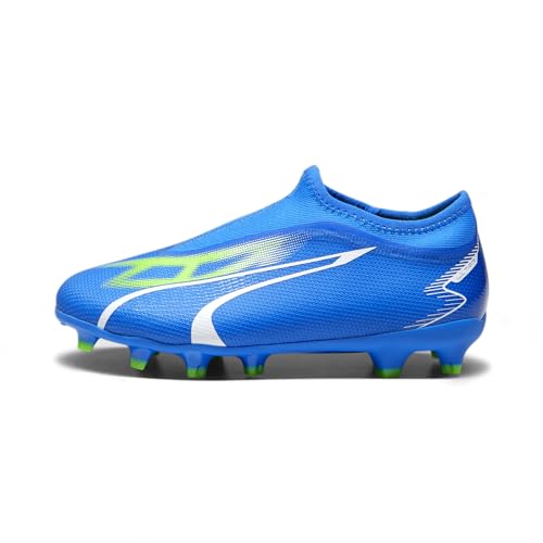 PUMA Match LL FG/AG JR Fussballschuh, Ultra Blue White-PRO Green, 37.5 EU von PUMA