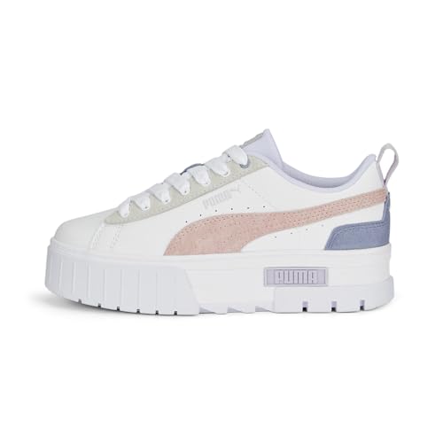 PUMA Mayze Mix Sneaker Damen weiß/rosa, 4.5 UK - 37.5 EU von PUMA