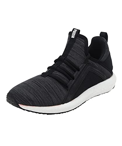 PUMA Mega NRGY Heather Knit Jr Sneaker, Iron Gate-Black-White, 38.5 EU von PUMA