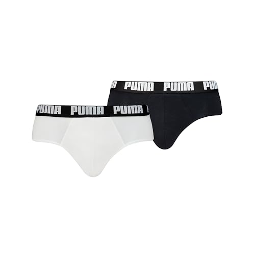 PUMA Men Everyday Slips (2er Pack), weiß/schwarz, XL von PUMA