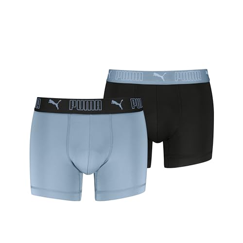 PUMA Herren Microfiber Boxer Briefs, Native Blue, S EU von PUMA